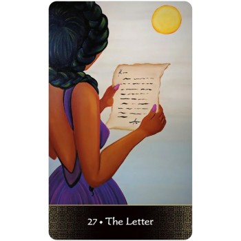Afro Goddess Lenormand Oracle kortos US Games Systems